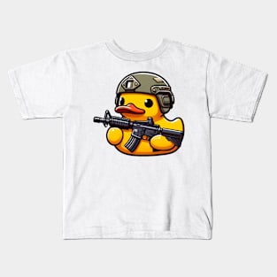 tactical Rubber Duck Kids T-Shirt